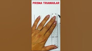 Así se dibuja un prisma triangular #shorts #short   #shortsfeed  #feedshorts #geometria #geometry