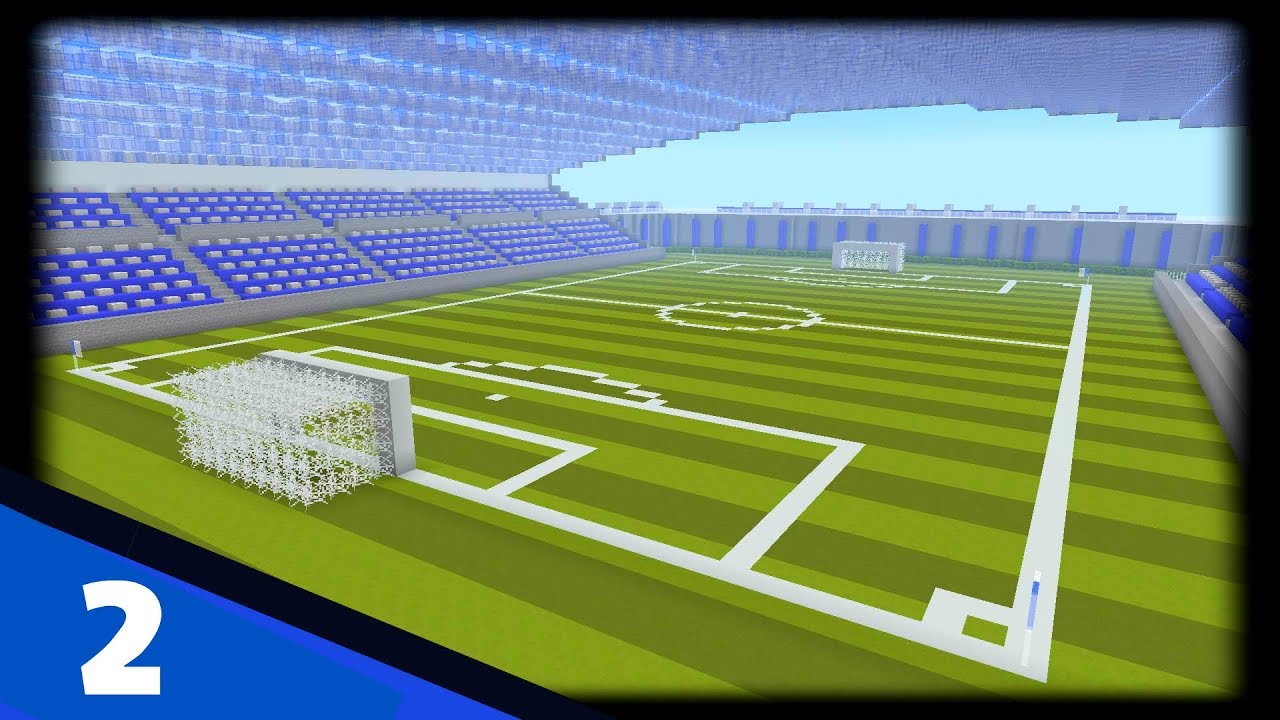 TUTO STADE DE FOOT MODERNE | MINECRAFT #2 (final) - YouTube