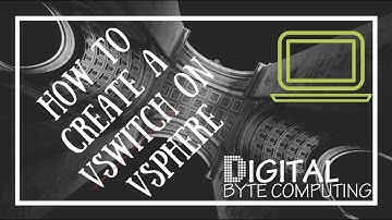 How to create a vSwitch and configure a Port Group on VMware vSphere 6.5 6.7, General Overview