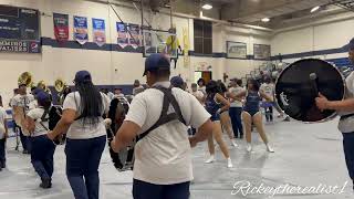 Battle Of The Borders BOTB 2024 | High School bands March In