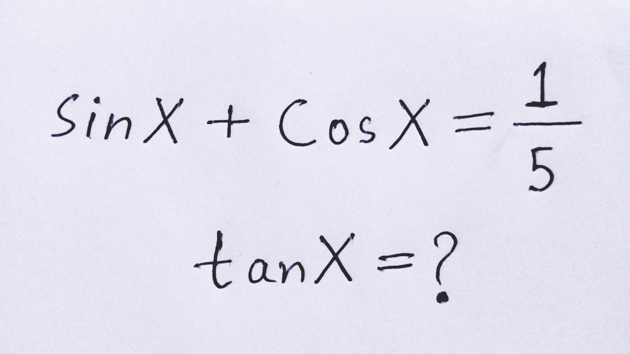 Решение задачи из вступительного экзамена в Гарвардский университет.