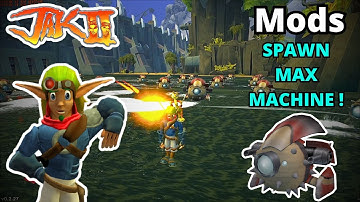 SPAWN MAX MACHINE ! JAK 2 #mod #jakanddaxter #opengoal #mods #jak2
