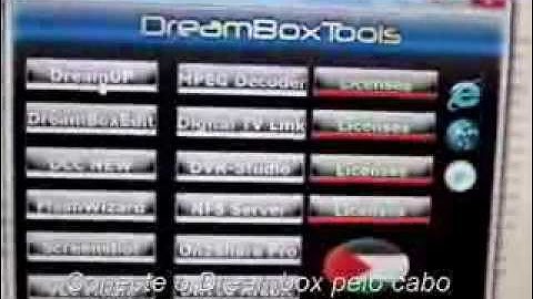 Subindo imagem via DreamUP no Dreambox 500-s