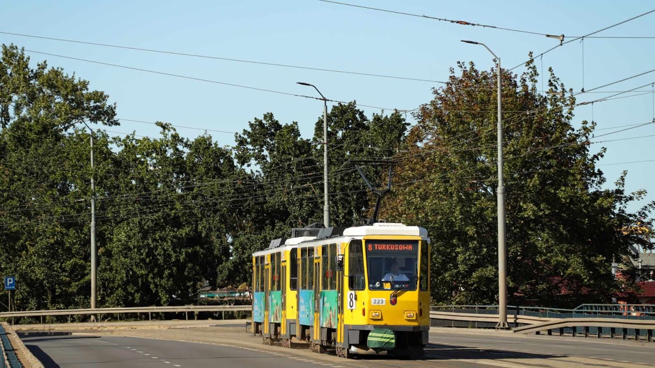 Tramwaje Szczecin Linia nr 8 (Sierpień 2024) (cabview)