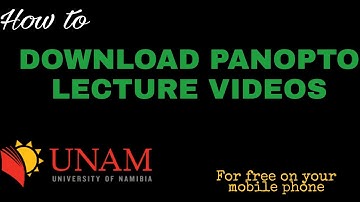 how to DOWNLOAD PANOPTO LECTURE videos from moodLe | in chrome #lecturevideos