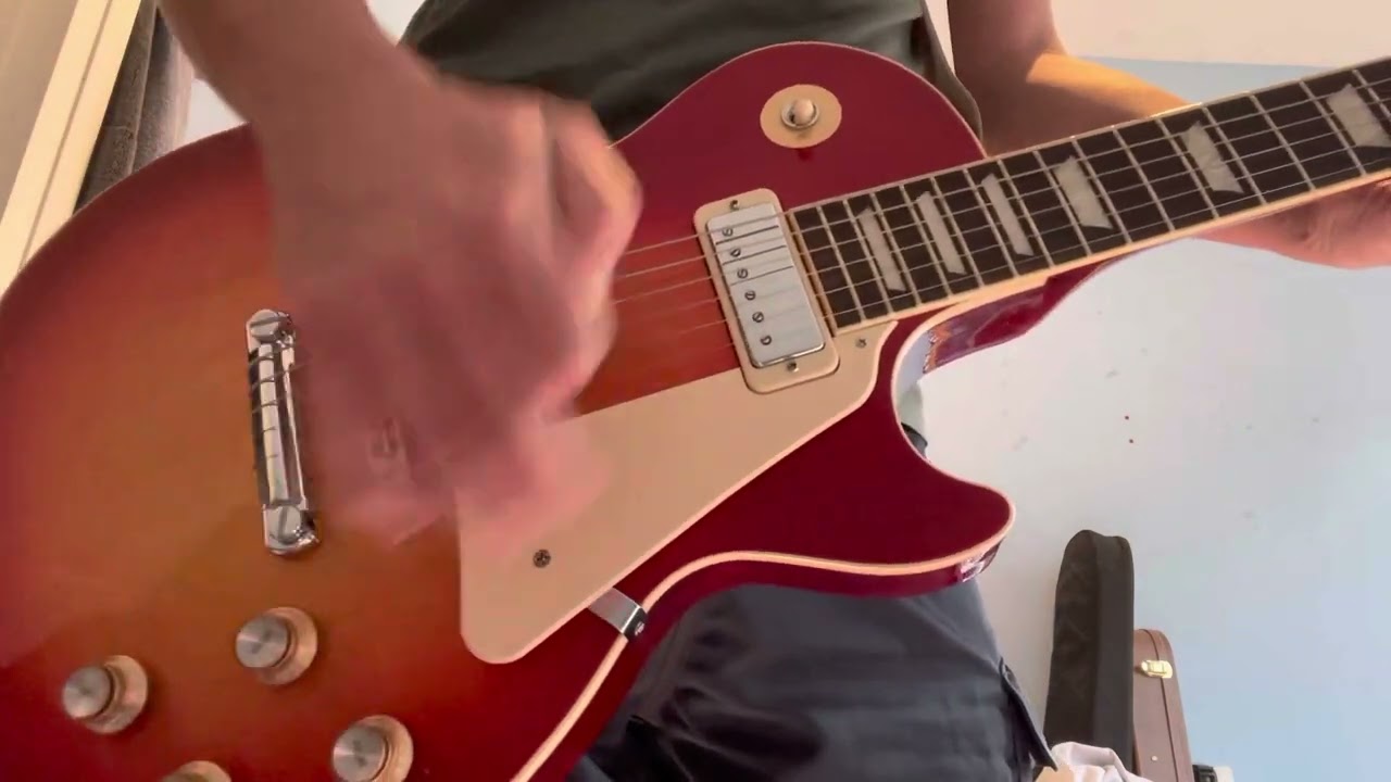 My take on the “Tele on Steroids” sound. 2022 Gibson Les Paul 70s Deluxe w upgrades