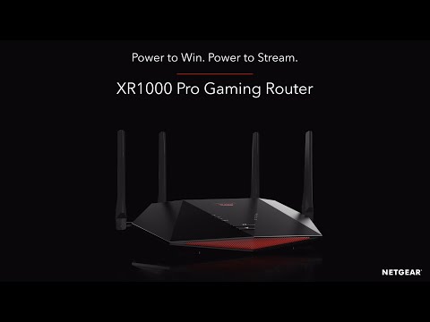 Video till Netgear presenterar Nighthawk Pro Gaming XR1000