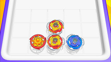 Spinner Battle - Blade Game - ⭐Max Level in Spinner Battle Blade Game - Merge gameplay 2