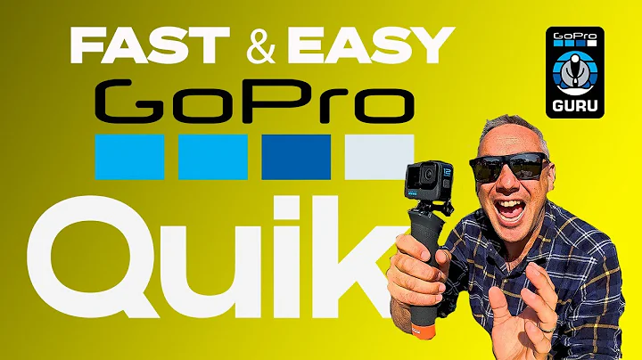 FAST and EASY editing Like a Pro in Minutes with GoPro Quik