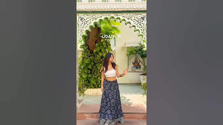 WHAT I WORE IN UDAIPUR✨😍🪷 #shortsindia #fashion #ytshorts #udaipur #singhpranjali