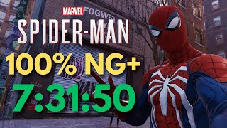 (WORLD RECORD) Marvel's Spider-Man 100% NG+ Speedrun in 7:31:50