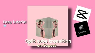 Easy Split Cube transition on Capcut | Tutorial