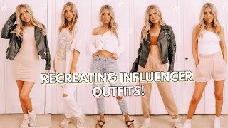 recreating my fave influencers looks! | Delaney Childs, Keaton Milburn & Julia Havens 🤎