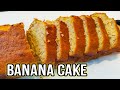Banana Cake Recipe | The most FLUFFY and EASY Banana cake recipe 🍌🍌 | Bake Your Perfect Banana Cake