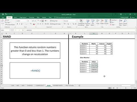 Master Excel Math Functions - Become a Spreadsheet Pro!