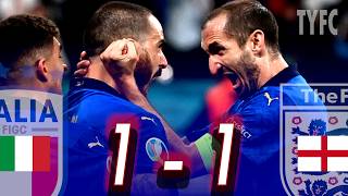 🏴 England 1–1 Italy 🇮🇹 (2–3 Pens) | Euro 2020 Final