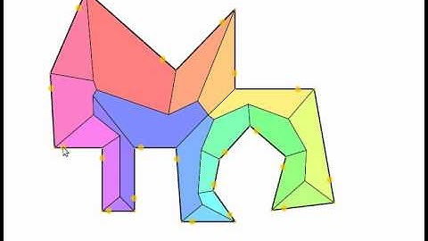 weighted straight skeleton demo