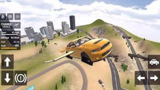 Flying Car Racing simulator game #flying #car #game  screenshot 4