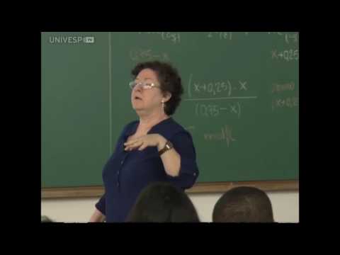 Constantes de equilíbrio (Aula 10, parte 4)