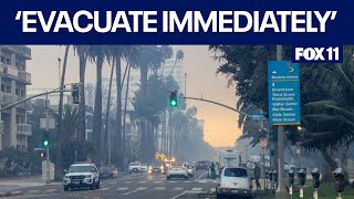 California Fires: Santa Monica expands evacuation orders due to Palisades fire