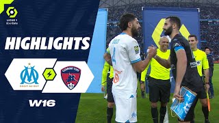 OLYMPIQUE DE MARSEILLE - CLERMONT FOOT 63 (2 - 1) - Highlights - (OM - CF63) / 2023-2024
