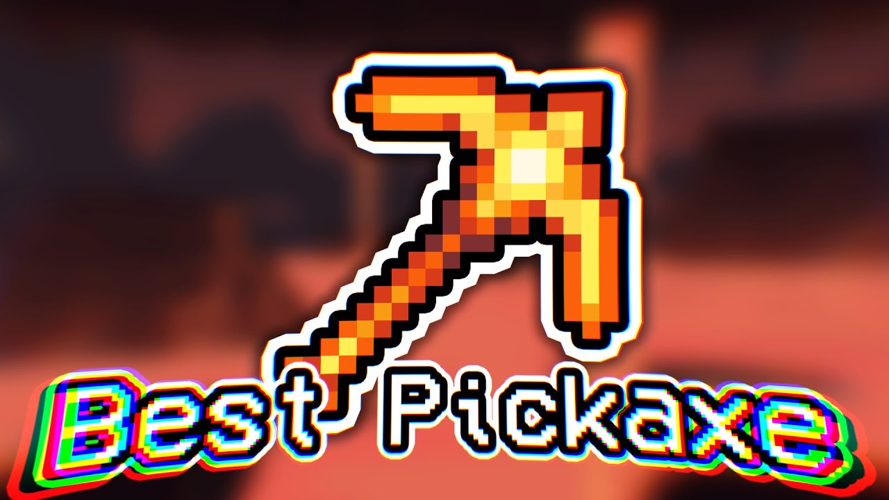 The BEST Pickaxe in Terraria.