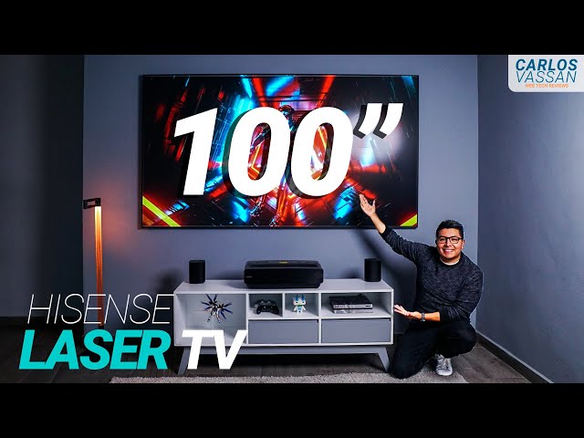 Hisense Laser TV: un extraño híbrido entre Smart TV 4K de 100 pulgadas y  proyector de sólo 9.999 dólares