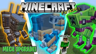 ✔Mech Upgrade Addon! Showcase! For MCPE/Bedrock!! screenshot 2