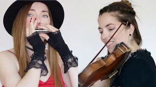 Bella Ciao (La Casa de Papel)- Harmonica and Violin Cover- Patricia Marcoux