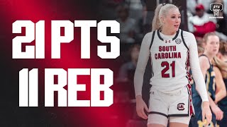 Chloe Kitts WNBA Ready! Chloe Kitts | 21 Pts, 11 Reb & 2 Blk VS Duke!