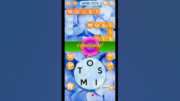 WORDSCAPES IN BLOOM LEVEL 1574 masaya ang mga salita