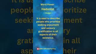 Hedonist