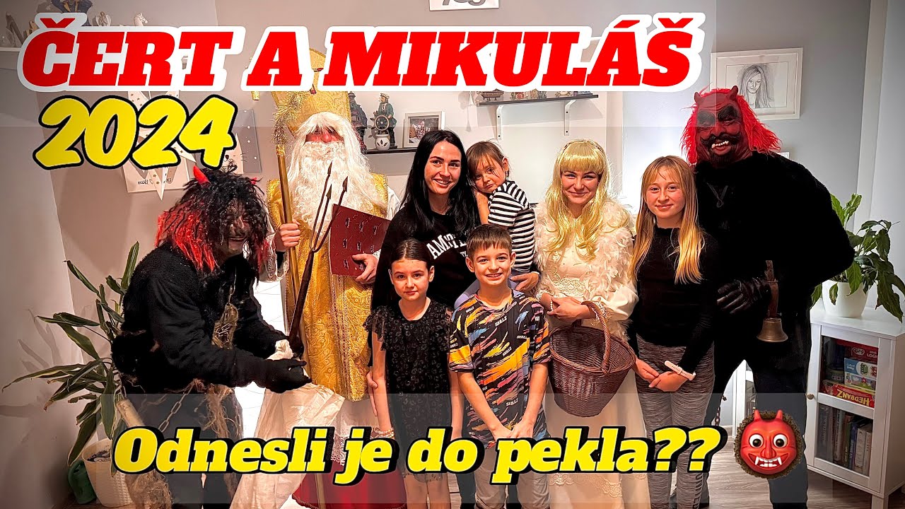 MIKULÁŠ A ČERT 2024 👹 SKORO V PEKLE 😥 |VLOGMAS #5