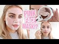 SAND AND SKY PINK CLAY FACE MASK // Review & Demo