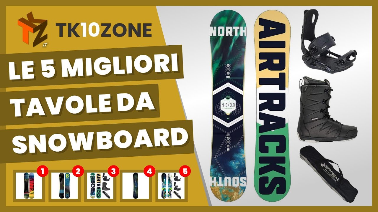 Le 5 migliori tavole da snowboard YouTube