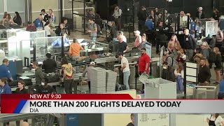 261 flights delayed, 19 canceled at DIA on Christmas