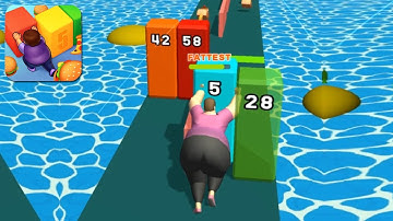 Fat Pusher - All Levels Gameplay Walkthrough Part 1 (Android/iOS)