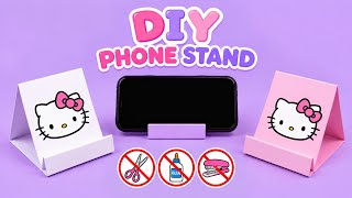 DIY paper Phone stand | Easy paper craft for kids | No glue no scissors craft | Origami Craft ideas