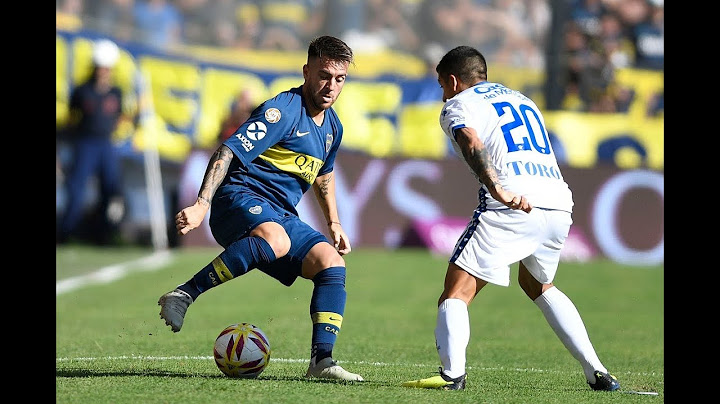 Fecha 17: resumen de Boca - Godoy Cruz