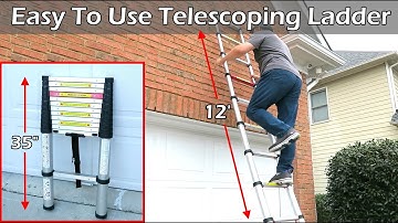 Easy To Use Telescoping Ladder For Your Home