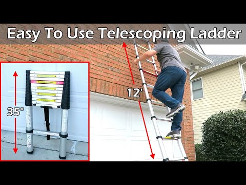 Using a Telescopic Ladder 