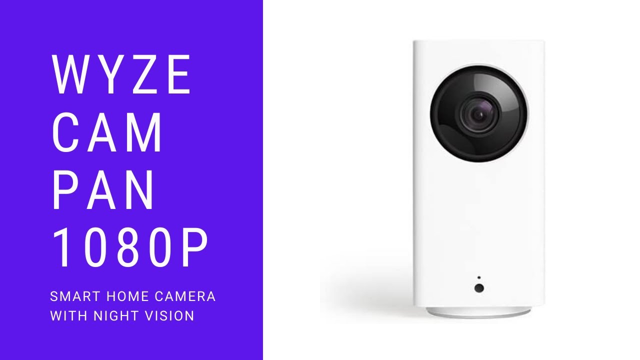 Wyze Cam Pan 2Way Audio, Works with Alexa & the Google Assistant