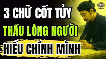 Những lời dạy của Khổng Tử: 3 chữ vàng, giúp người trên 50 tuổi thấu hiểu lòng người.