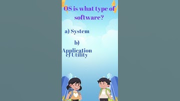 What Type of Software is an OS? Test Your Knowledge #shorts #techquiz