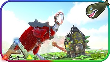 Ark: Survival Evolved | Alpha Terror Bird & Easter Doedicurus Tames #31 (Modded Ark Extinction Core)