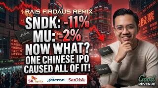 📉 SNDK -11% MU -2%: One Chinese IPO Just Crashed the Memory Chip Sector #SNDK #MU