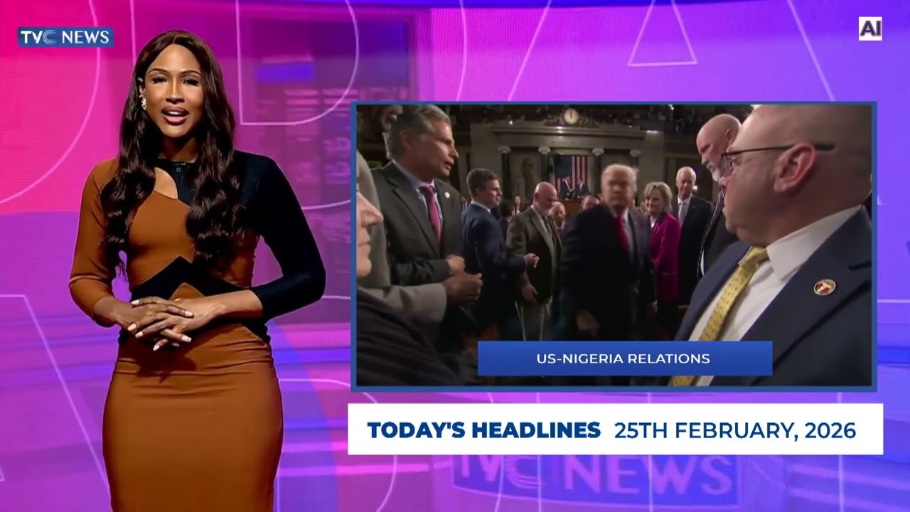 TVC News AI English Headline News | 25th February, 2026 