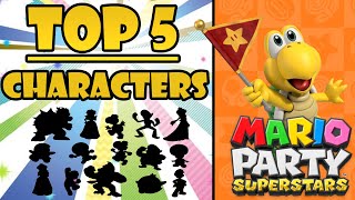 Mario Party Super TOP 5 DLC/UNLOCKABLE CHARACTERS