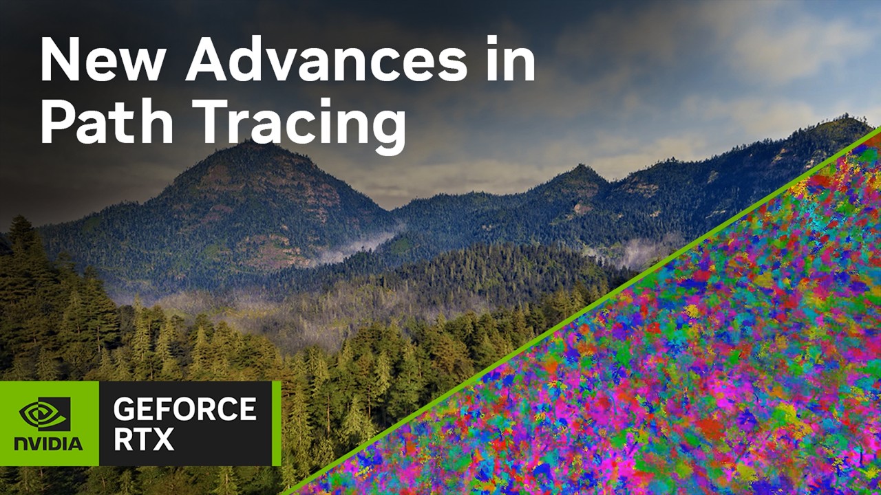 Advances in Path Tracing: New NVIDIA RTX Mega Geometry Foliage System