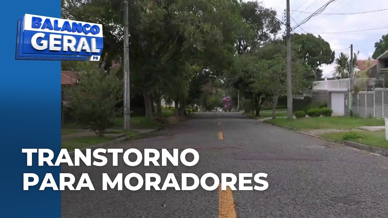 Suspeitos impõem rotina de medo e revolta em bairro nobre de Curitiba; furtaram até encanamento